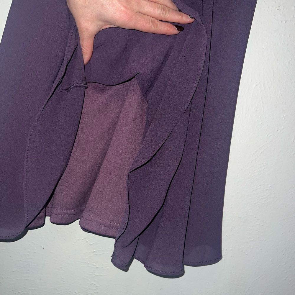 LULU’S | Purple Mini Skater Dress - Picture 13 of 14